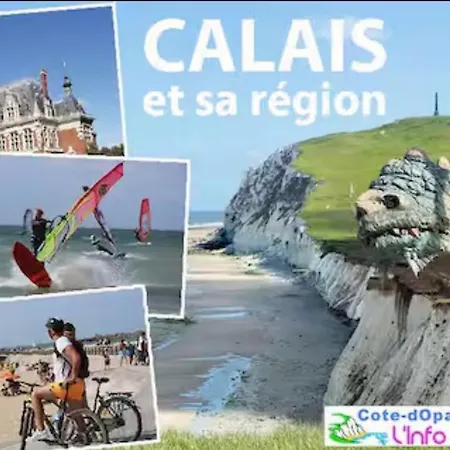 Apartment Avec Parking Prive En Plein Centre Ville, Proche Plage, Eurotunnel, Ferry Et Gare